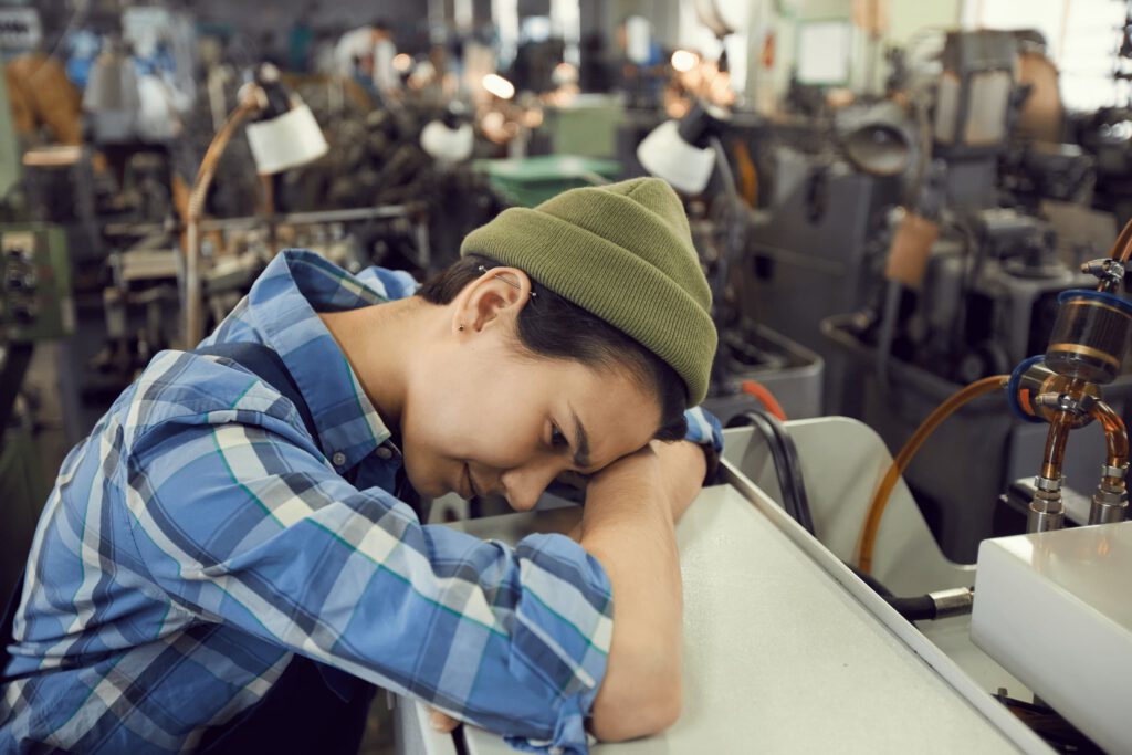 Auswirkungen von Stress bei der Arbeit